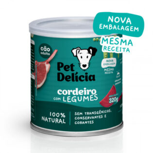 Pet Delícia Ração Úmida Natural Filé de Peixe Proteína Alternativa 320g gatos  320 g