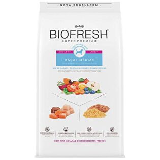 Ração Biofresh Cães Light Raças Médias 3kg  3 kg