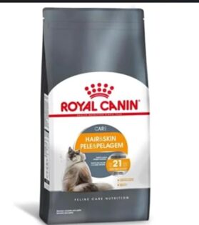 Ração Seca Hair & Skin Para Gatos Adultos 3kg Royal Canin  3 kg