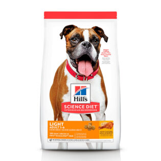 Ração Seca Hill's Science Diet Light para Cães Adultos Frango 6