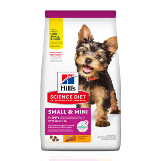 Ração Seca Hill's Science Diet para Cães Filhotes Raças Minis e Pequenas Frango Cereais 2