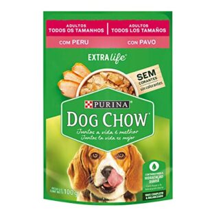 Ração Úmida Cães Adultos DOG CHOW Peru 100g  100 g