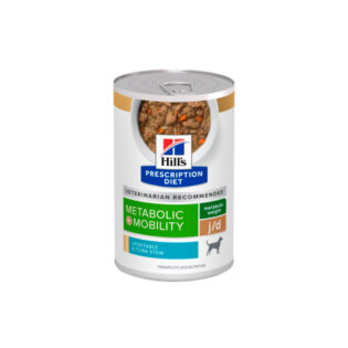 Ração Úmida Hill's Prescription Diet Metabolic + Mobility para Cães Vegetais Peixe 354 g