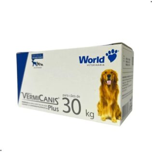 VermiCanis Plus 30kg c/ 20 Comprimidos de 2